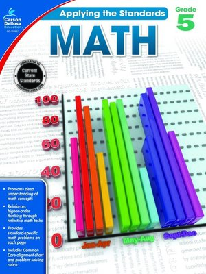 cover image of Math, Grade 5